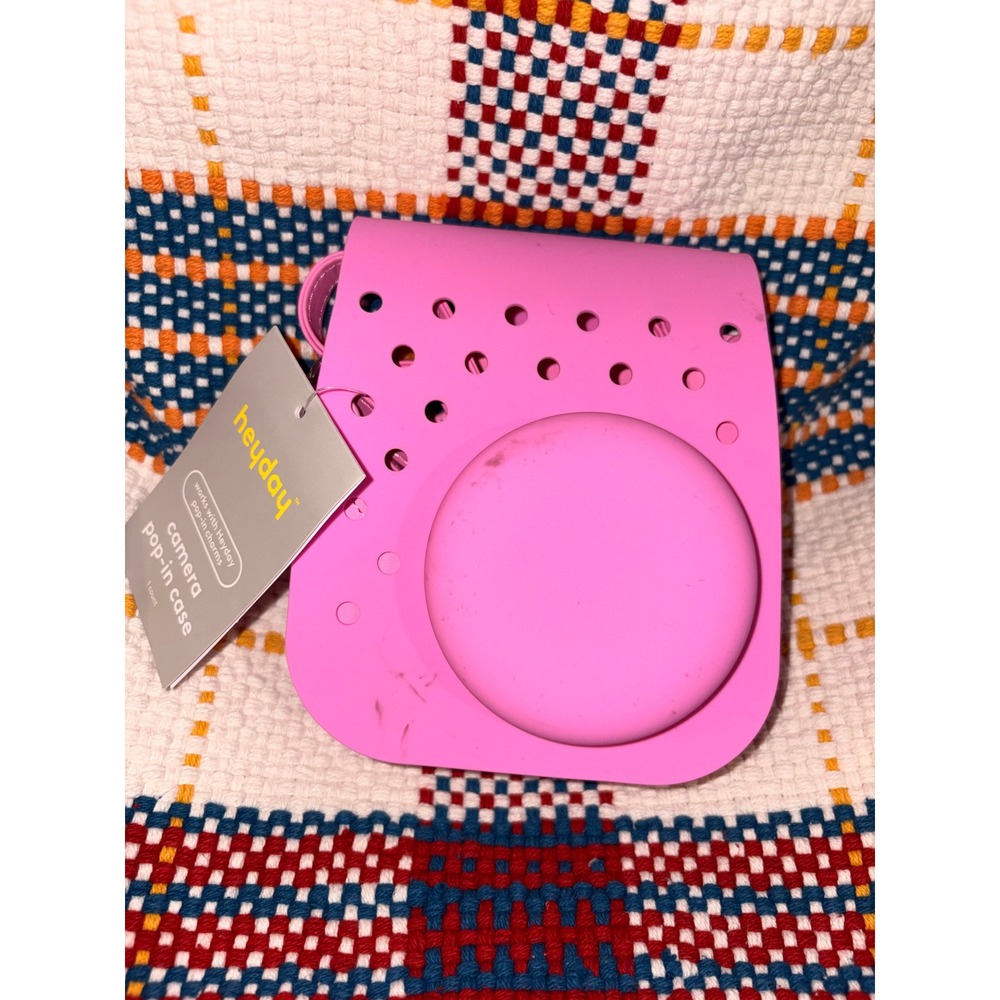 Heyday Camera Pop-In Case Pink Instant Camera Bag with Strap New